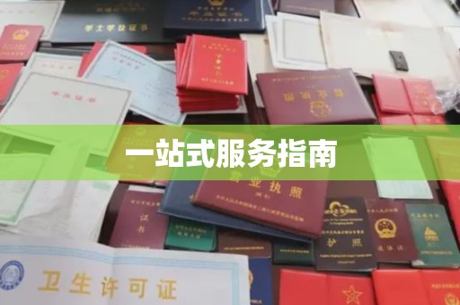 黄南一站式服务指南