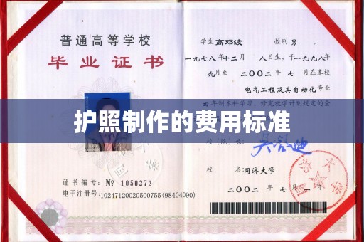 黄南护照制作的费用标准