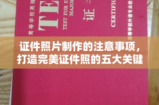黄南证件照片制作的注意事项，打造完美证件照的五大关键点